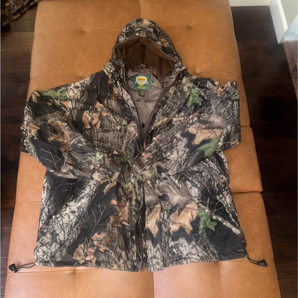 Cabelas  “Dry Plus” Camo Jacket 2Xl